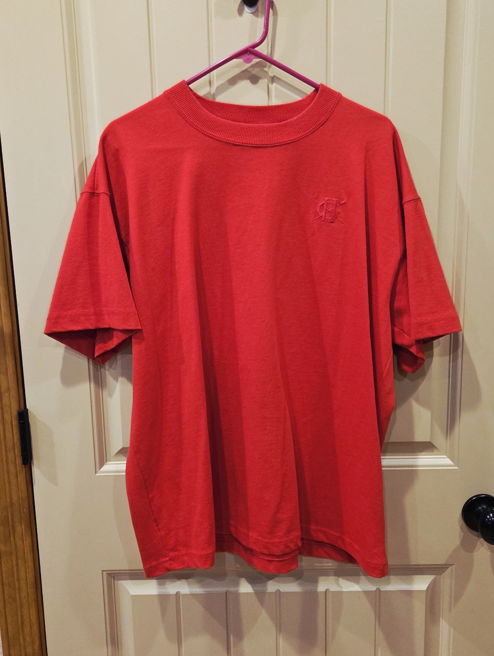 Hunt Club Men’s XL Red Short Sleeve Tee - Heavyweight Cotton - Gorpcore/Classic